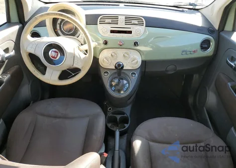 2012 Fiat 500 Pop из США, поврежденный, VIN 3C3CFFDR8CT351810